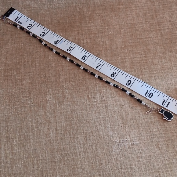 Kitty Cat Charm Ankle Bracelet - Picture 4 of 5